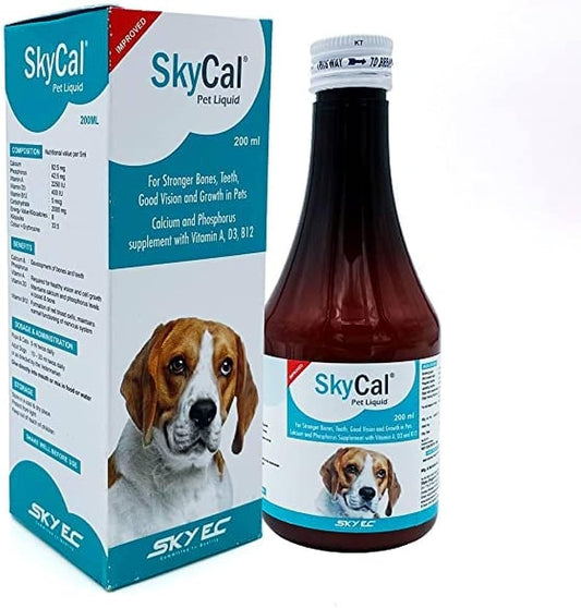SKYEC SkyCal pet Liquid 200 ml (Pack of Two)